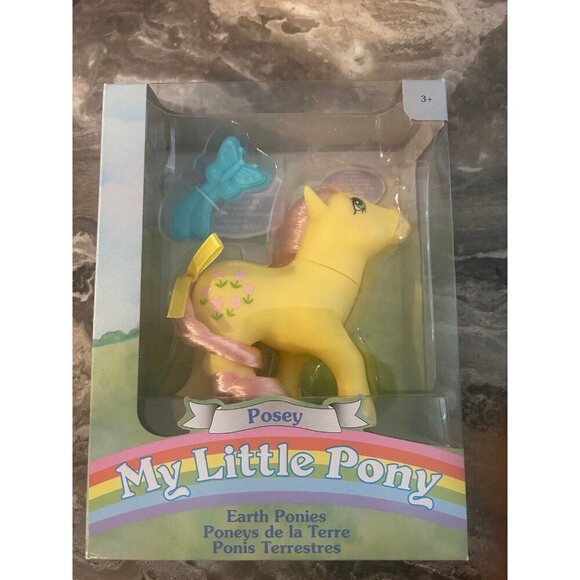 My Little Pony Classic Posey Earth Ponies MLP Basic Fun Retro‎ MIB USA 35… - Picture 1 of 2